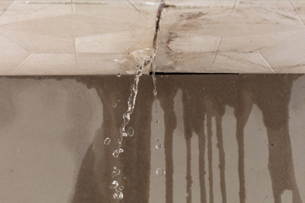 Professional Sewage Cleanup technician working in Westlake, TX
